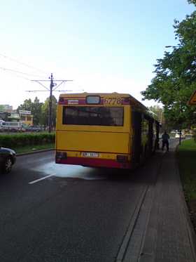 Pożar autobusu