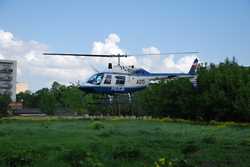 Niebieski Ptak wzbija się do patrolu. Fot. Paweł Brzeziński