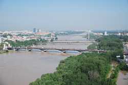 Wysoka Wisła z lotu ptaka. Fot. Paweł Brzeziński