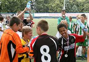Radość zawodników Polonii I Warszawa