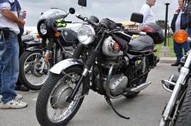 Motocykl BSA w Brampton 2010 r.