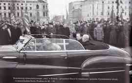 Bolesław Bierut w amerykańskim kabriolecie