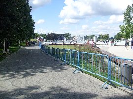 Ogrodzenia fontanny na Wiankach 