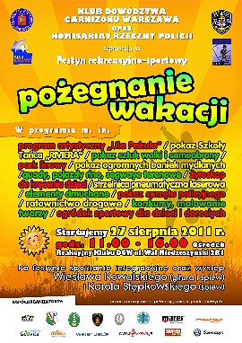 Pożegnanie wakacji w Ośrodku Rekreacyjnym Klubu DGW 