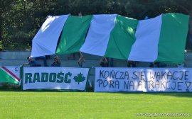 oprawa kibiców PKS Radość