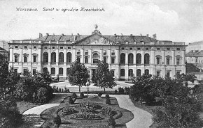 Pałac Krasińskich w Warszawie, rok 1870