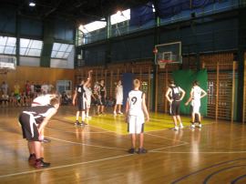 Jeden z rzutów wolnych Polonii