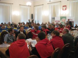 Reprezentanci polskich i ukraińskich drużyn