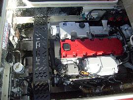 Silnik łodzi ratowniczej