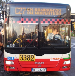 Linia cmentarna na warszawskim Bródnie