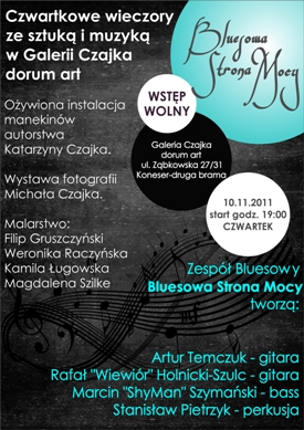 Bluesowa Strona Mocy - plakat
