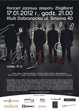 ZbigBand w Dobranocce - plakat