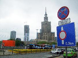 Zamknięta Marszałkowska (budowa 2 linii Metra)