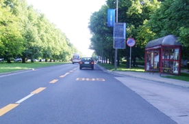 Eurobuspas w Al. Żwirki i Wigury w Warszawie