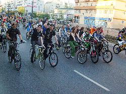 Masa krytyczna na Ochocie. Kwiecień 2012