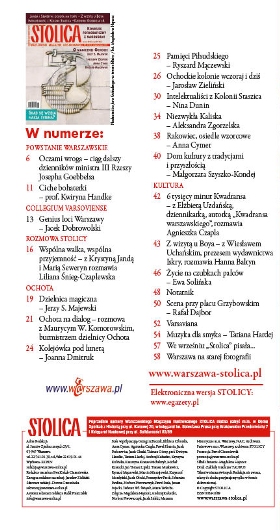 Magazyn Stolica - po wakacjach