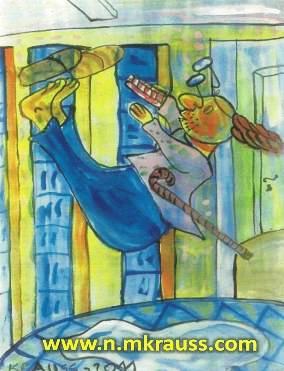 Obraz Marka Kraussa - niepełnosprawnego warszawiaka