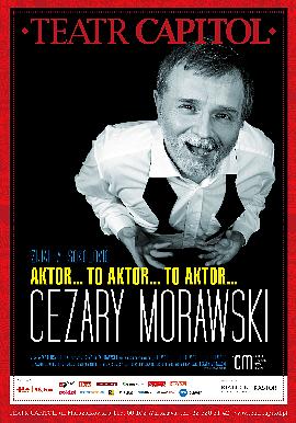 Plakat sztuki „Aktor… to Aktor... to Aktor...”