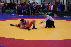 Przeciwnik położony na łopatki