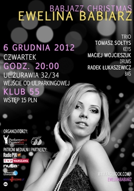 Plakat koncertu Eweliny Babiarz