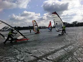 Mistrzostwa Polski w Windsurfingu Śnieżno Lodowym 2013