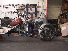 Trajka Krzysztofa Adamiaka w budowie - marzec 2012 r.