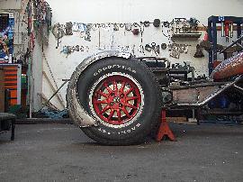 Trajka Krzysztofa Adamiaka w budowie - marzec 2012 r.