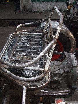 Trajka Krzysztofa Adamiaka w budowie - marzec 2012 r.