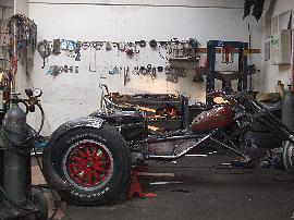 Trajka Krzysztofa Adamiaka w budowie - marzec 2012 r.