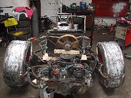 Trajka Krzysztofa Adamiaka w budowie - marzec 2012 r.