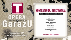 Kontratenor. Reaktywacja. Opera w Garażu - plakat