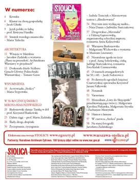 Spis treści Magazynu Stolica, czerwic 2013 r.