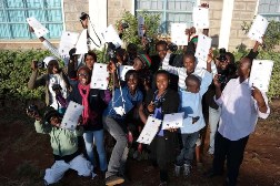 Radość uczestnikó warsztatów 