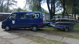 Transport żeglarzy z Mrągowa