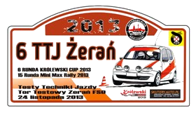 Tablica rajdowa AK Królewski na TTJ na Żeraniu