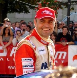 Krzysztof Hołowczyc podczas rajdu ORLEN 2007