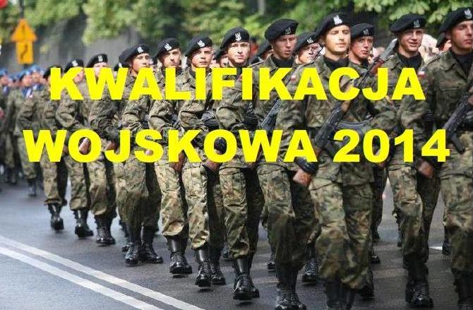 Kwalifikacja wojskowa 2014 - maszerują żołnierze...