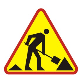 Znak Roboty Drogowe