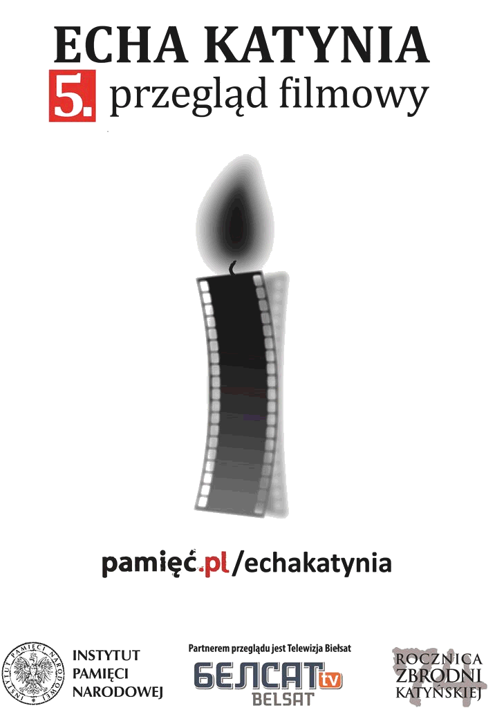 ECHA KATYNIA plakat przeglądu filmowego