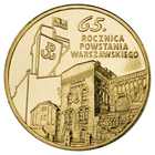Moneta - 2 złote na 65 rocznicę Powstania Warszawskiego - rewers