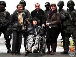 15-letni Tomek z wizytą u antyterrorystów