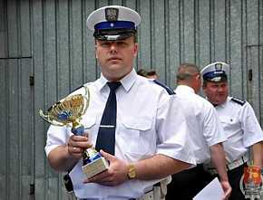 Paweł Rongiers z Warszawskiej Drogówki