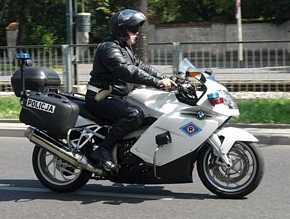 Paweł Rongiers z Warszawskiej Drogówki (Foto M.Krupa/KGP)