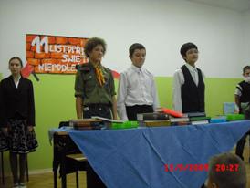 Obchody 11 listopada w Szkole Podstawowej Wspierania Rozwoju