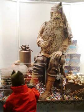 Czekoladowy Mikołaj