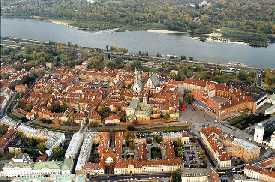 Widok z lotu ptaka na Starówkę (fot. Wojciech Gorgolewski) (Piękne zdjęcia lotnicze)