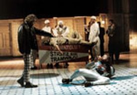 Zdjęcie ze spektaklu, fot.Tomasz Zakrzewski (Internet + własne zaangażowanie)