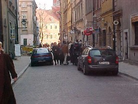 Ulica Świętojańska (Parkowanie na Starówce)